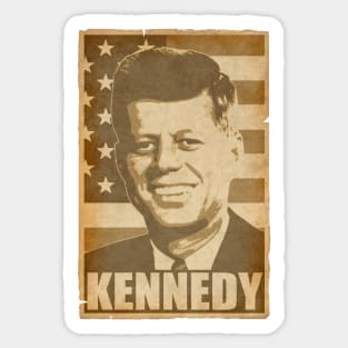 John F Kennedy JFK American Pop Art Sticker